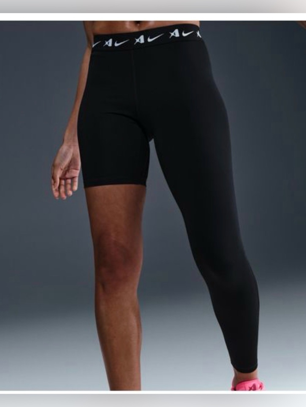 Nike Women's A'ja Wilson A'symmetric Mid-Rise Single-Leg Basketball Leggings XLT